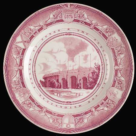 Texas A & M University Mulberry Dinner Plate