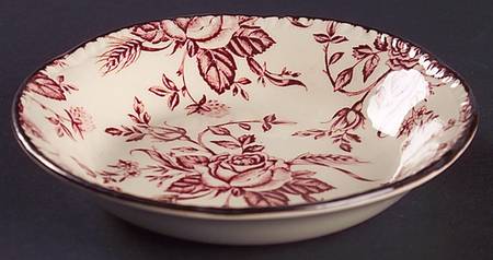 Colonial Rose Pink Fruit/Dessert (Sauce) Bowl