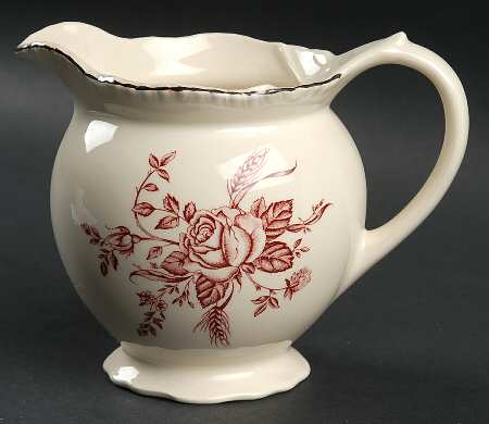 Colonial Rose Pink 21 Oz Pitcher