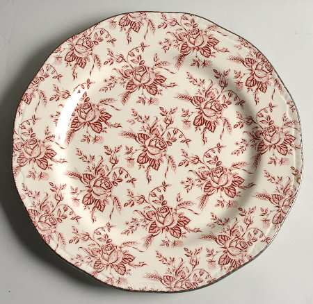 Colonial Rose Pink 12" Chop Plate (Round Platter)