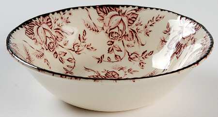 Colonial Rose Pink Coupe Cereal Bowl
