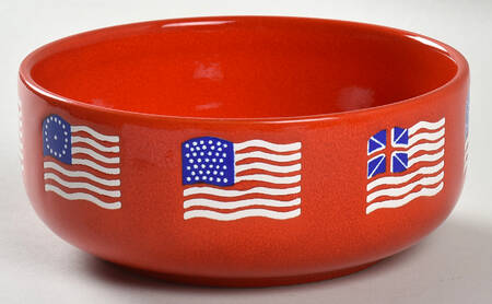 Stars and Stripes Coupe Cereal Bowl