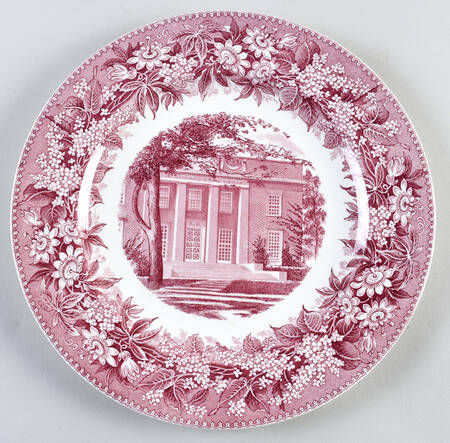 Denison University Mulberry Dinner Plate