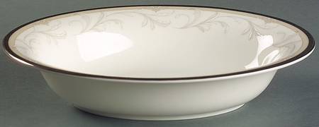 Brocade 9" Oval Vegetable Bowl
