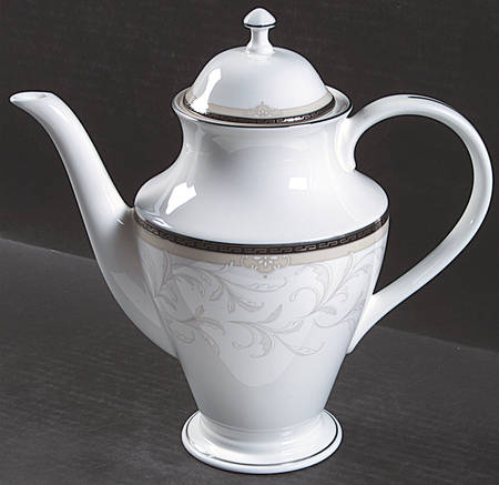 Brocade Tea/Coffee Pot & Lid