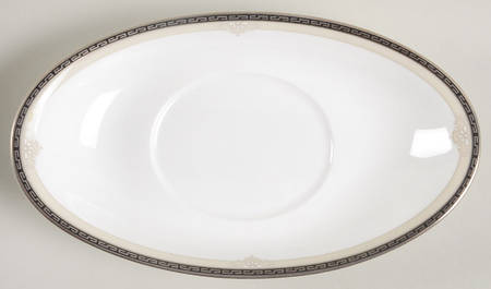 Brocade Underplate for Gravy Boat