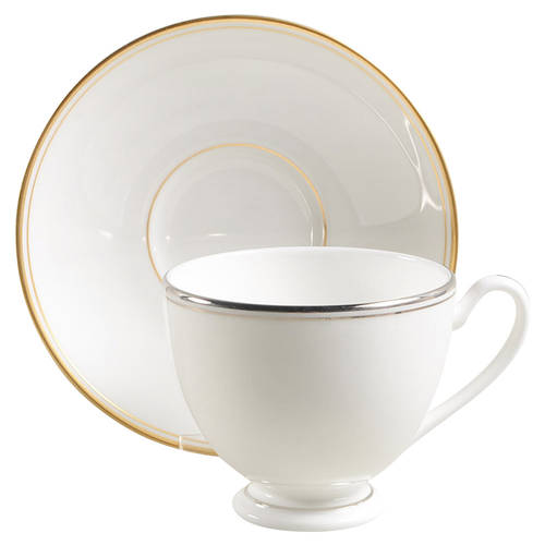 Kilbarry Gold Footed Cup & Saucer Set