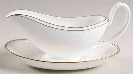 Kilbarry Gold Gravy Boat & Underplate