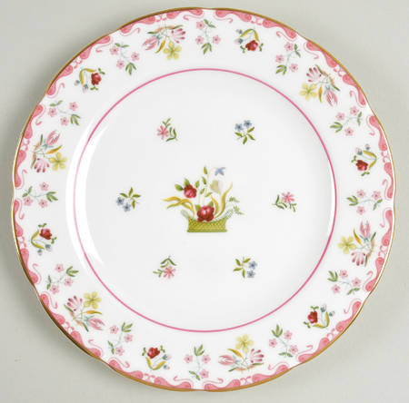 Bianca ("W" Wedgwood Mark Only) Dessert/Pie Plate by Wedgwood