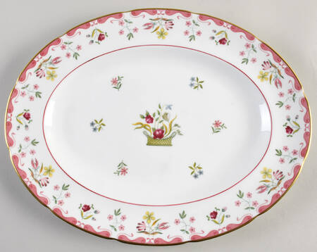 Bianca ("W" Wedgwood Mark Only) 14" Oval Serving Platter by Wedgwood
