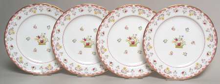 Bianca ("W" Wedgwood Mark Only) Luncheon Plate - Set of 4