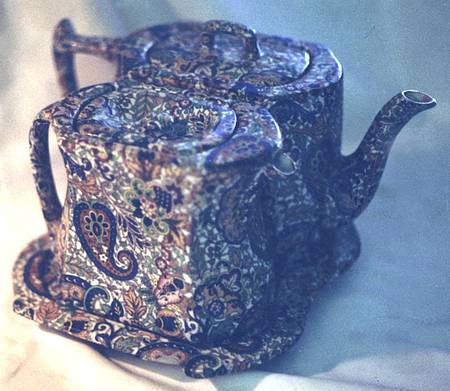 Paisley Blue Tea for Two Teapot