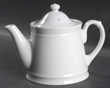 Brasserie White Small Teapot & Lid