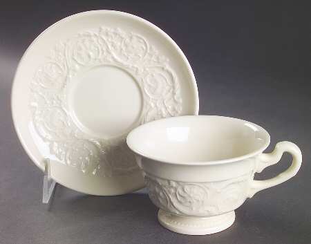 Patrician (New, 2003-2005) Footed Cup & Saucer Set