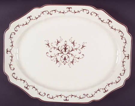 Queen's Filigree 20" Oval Turkey Platter