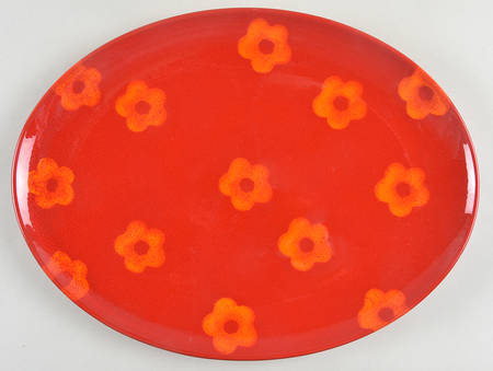 Freestyle Paradise 13" Oval Serving Platter