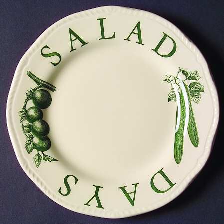 The Kitchen Garden Green Salad Plate