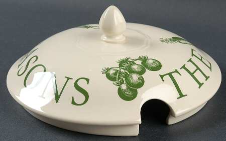 The Kitchen Garden Green Lid for Tureen