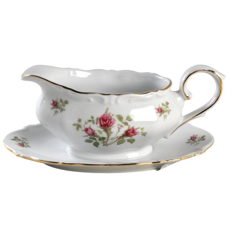 WIG602 Gravy Boat with Attached Underplate