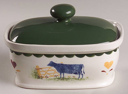 Jack's Farm (Multicolor) Butter Box & Lid