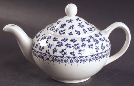 Provence Blue Individual Teapot & Lid