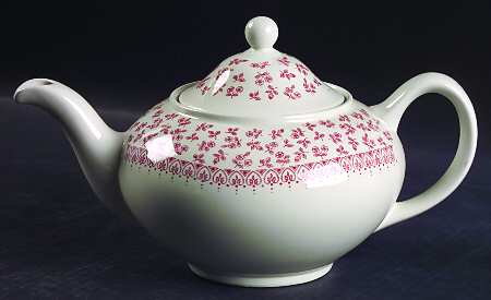 Provence Pink Teapot & Lid