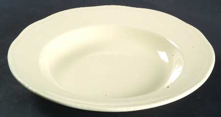Grenville Ivory Large Rim Soup Bowl