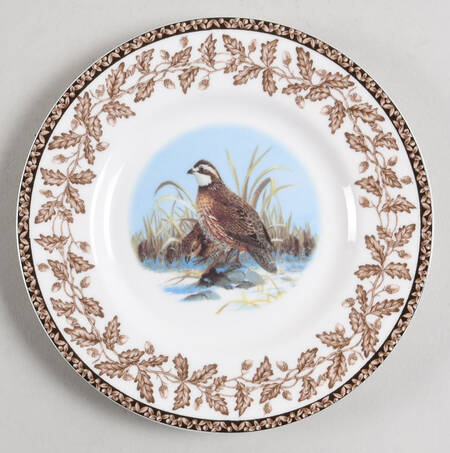 Wild Birds Bread & Butter Plate