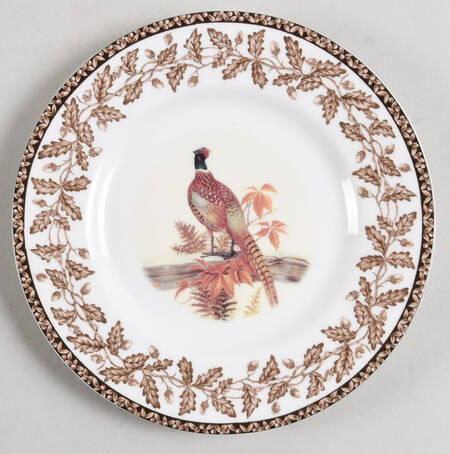 Wild Birds Bread & Butter Plate