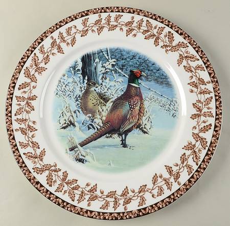 Wild Birds 14" Chop Plate (Round Platter)