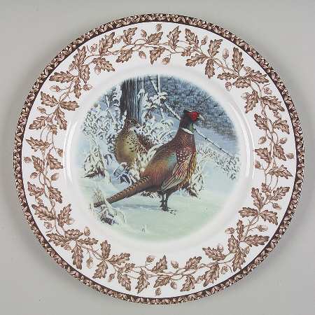 Wild Birds Dinner Plate