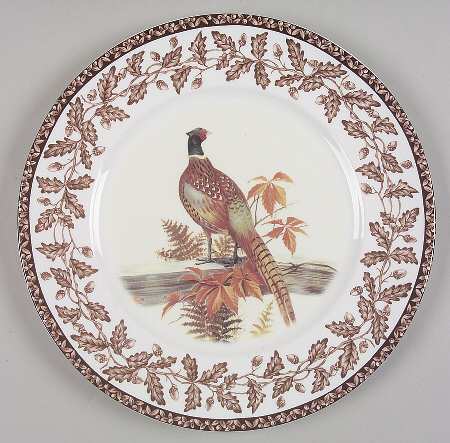 Wild Birds Dinner Plate