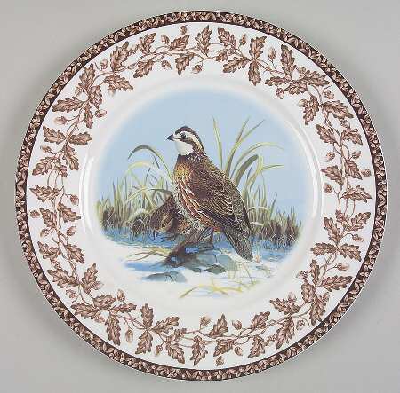 Wild Birds Dinner Plate