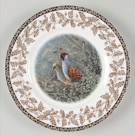 Wild Birds Salad Plate