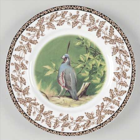 Wild Birds Salad Plate