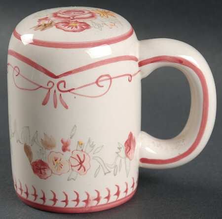 Vintage Rose Salt Shaker