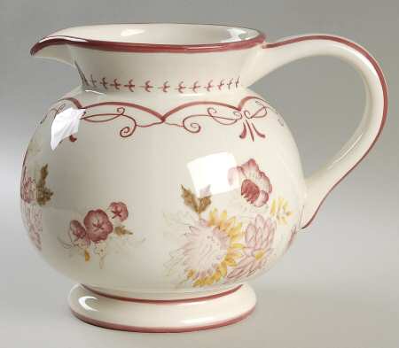 Vintage Rose 96 Oz Pitcher