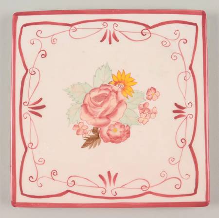 Vintage Rose Trivet