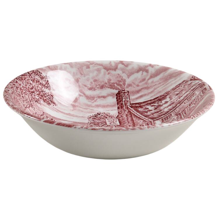 Post House Pink (Newer, Continental Shape) Coupe Cereal Bowl