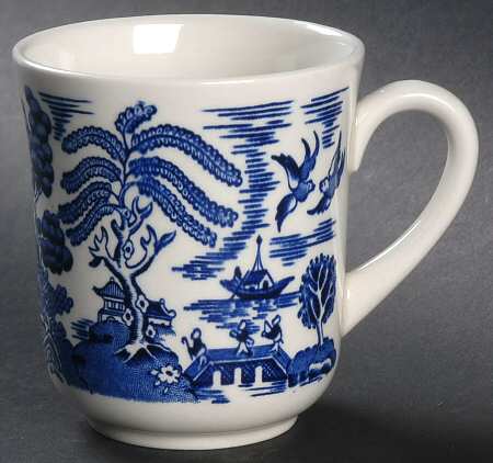 Blue Willow (Newer, Continental Shape) Mug