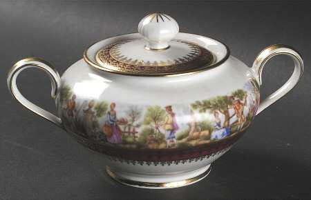 Old Vienna Mini Sugar Bowl & Lid