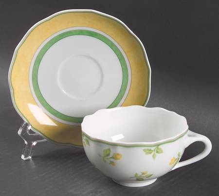 Summer Dream Flat Cup & Saucer Set