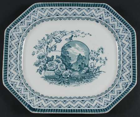 Edinburg Blue Green (No Trim) by Wedgwood