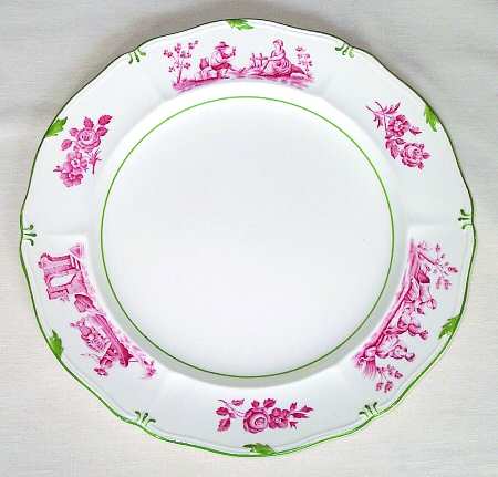 Personages Pink (Green Trim) by Wedgwood