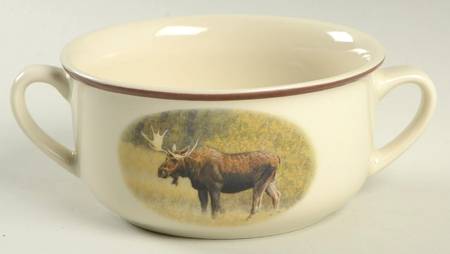 American Wilderness Collection Cream Soup Bowl