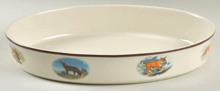 American Wilderness Collection 13" Oval Baker