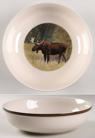 American Wilderness Collection 9" Round Vegetable Bowl
