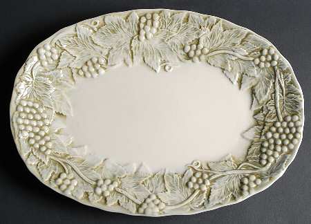 Napa Sage 15" Oval Serving Platter