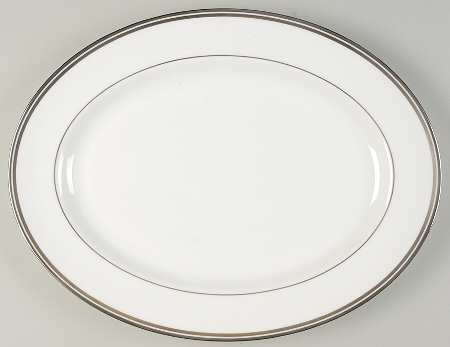 Promenade 15" Oval Serving Platter
