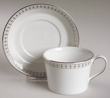 Procession Flat Cup & Saucer Set